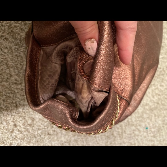 B Makowsky copper metallic bag - Picture 3 of 16
